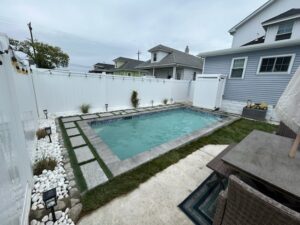 Elevating Outdoor Living: A Custom Bluestone Pool Deck in Wildwood, NJ